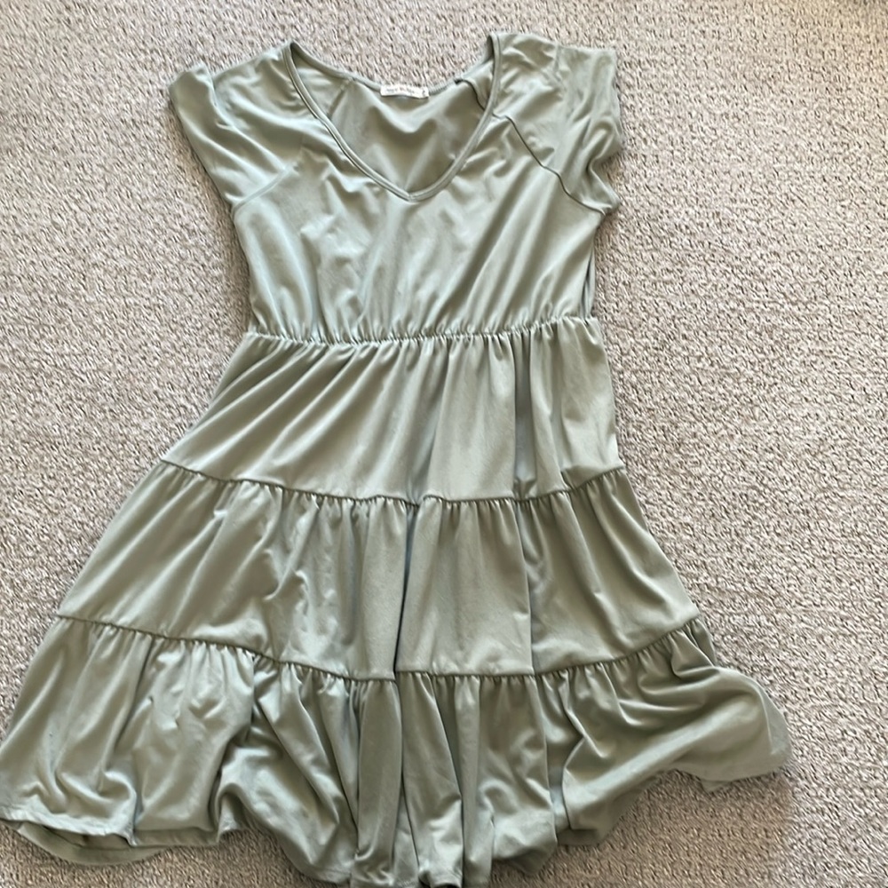 Sage Green Dress